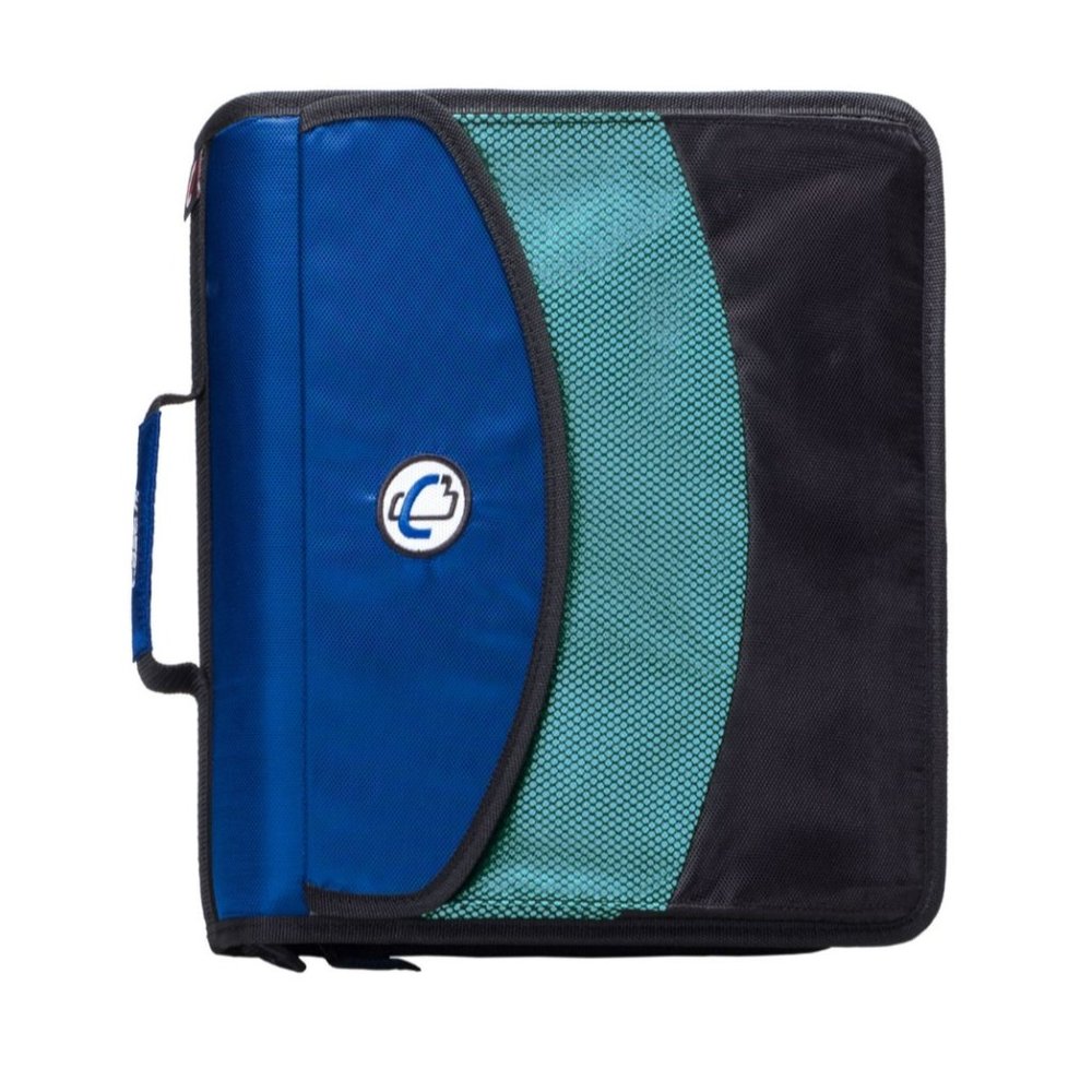 Case-It 3" Dual Ring Zippered Binder | NWT